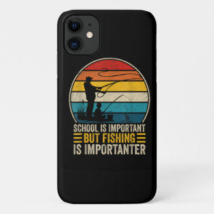 School Is Important But Fishing Is Importanter Case-Mate iPhone Case