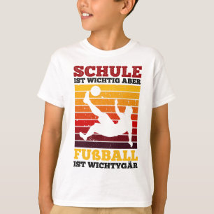 School Is Important But Football Is Important T-Shirt