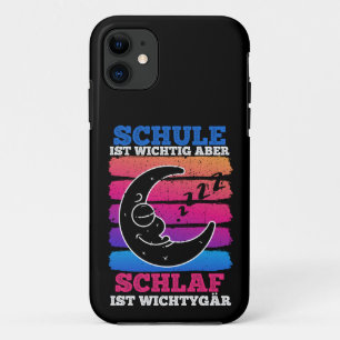 School is important But sleep is more important Case-Mate iPhone Case
