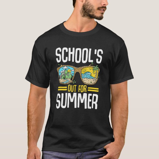 School Is Made In Summer T-Shirt (Front)