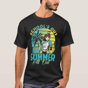School Is Out Summer All Out Beach Vacation 1 T-Shirt