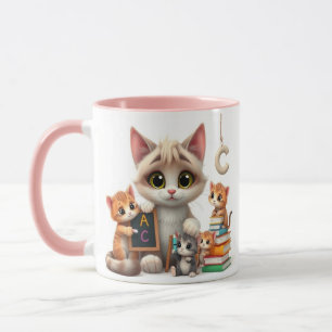 School Kittens Study Buddy Mug