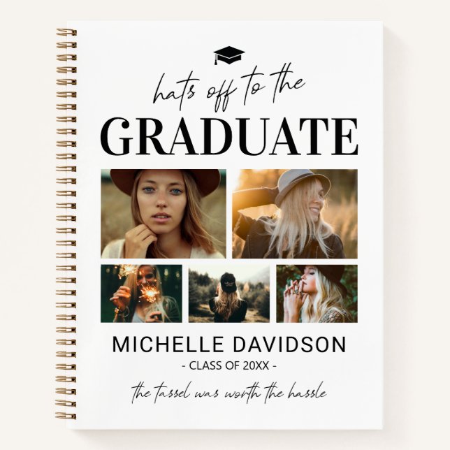School Leavers 2025 Graduation Guest Book (Front)
