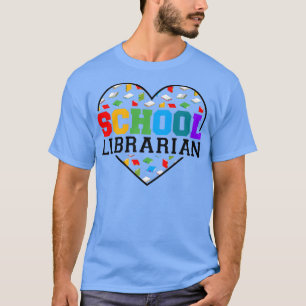 School Librarian Book Lover Reading T-Shirt