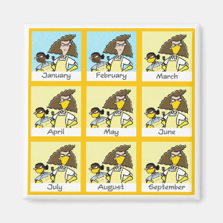 School Lunch Hero Day 2020 Challenge Button Magnet