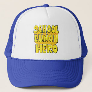 School Lunch Hero Day cap