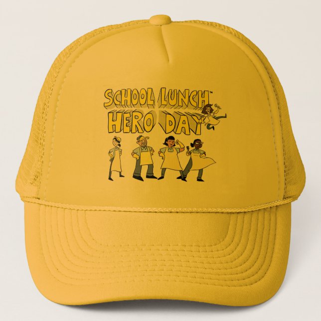 School Lunch Hero Day Hat (Front)
