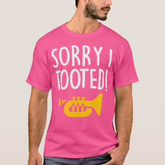 School Marching Band Funny Trumpet T-Shirt