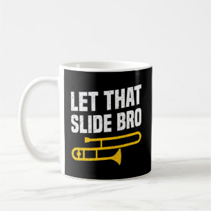 School Marching Band Trombone Coffee Mug