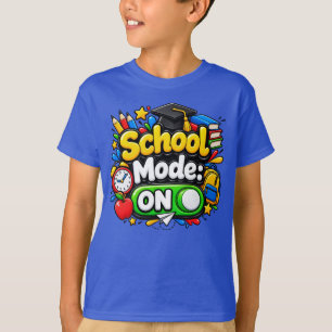 School Mode: ON - Stay Motivated T-Shirt