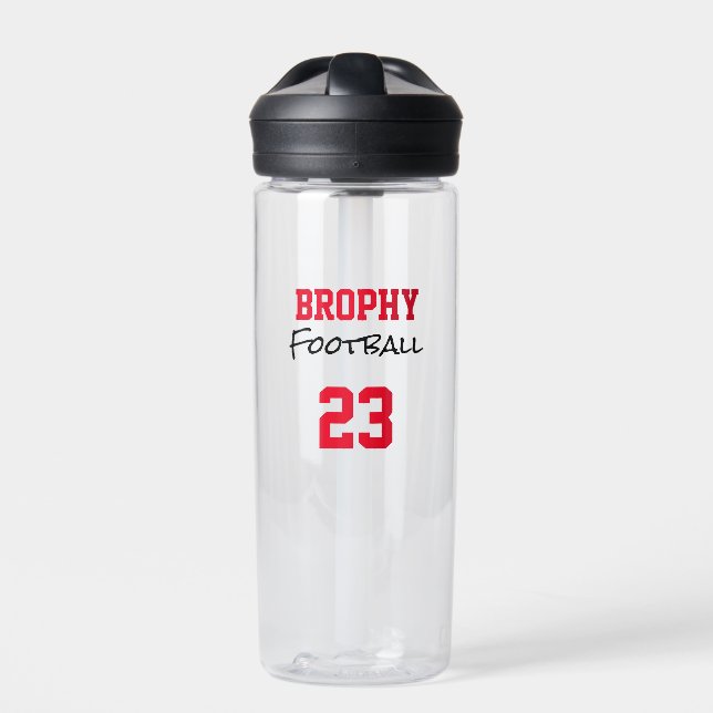 School NAME SPORT Player NUMBER Year Team Spirit W Water Bottle (Front)