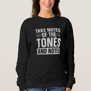 School Notes  Education Educator Music Teacher Sweatshirt
