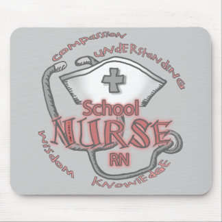 School Nurse Axiom Mouse Pad