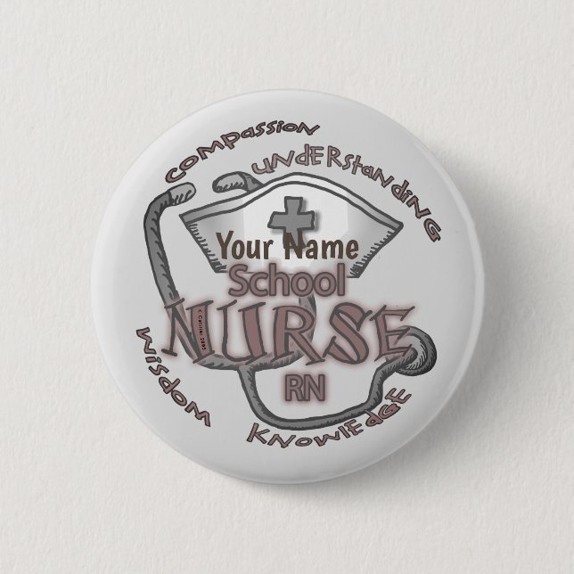 School Nurse  Axiom  pin  (Front)