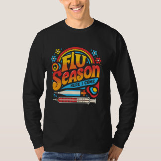School nurse back to school flu season here I come T-Shirt