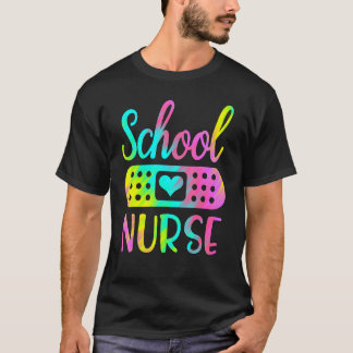 School nurse Cute women RN symbol nursing job stet T-Shirt