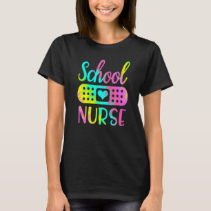 School nurse Cute women RN symbol nursing job stet T-Shirt