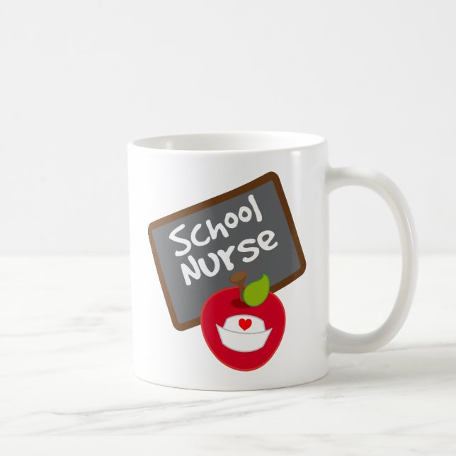 School Nurse Gift Coffee Mug (Right)
