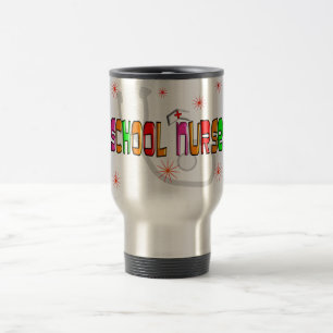 School Nurse Gifts & T-Shirts Travel Mug