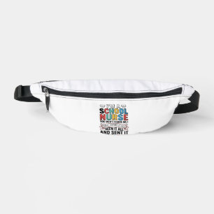 School Nurse Heard It All Funny Teacher Shirt Desi Bum Bags