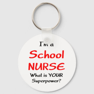 School nurse key ring