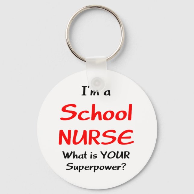 School nurse key ring (Front)