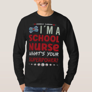 School Nurse Nursing Clinic Medical Stuff T-Shirt