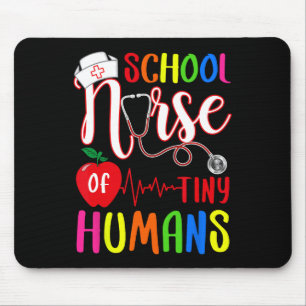 School Nurse Of Tiny Humans Nurse Ck To School Mouse Pad