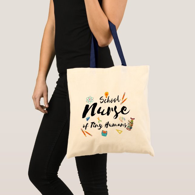 School Nurse of Tiny Humans  Tote Bag (Front (Product))