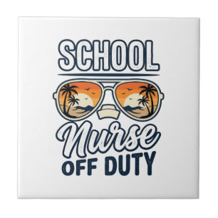 School Nurse Off Duty Vintage Sunglasses Shirt_1 Tile