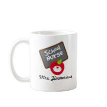 School Nurse Personalised Gift Mug