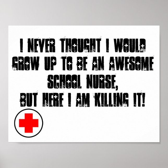 School Nurse Poster (Front)