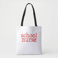 School Nurse tote bag