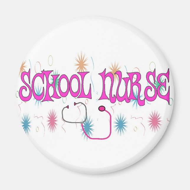 SCHOOL NURSE Unique Gifts Items Magnet (Front)