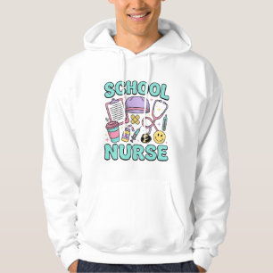 School Nurse Vintage Medical Collage Shirt Design_