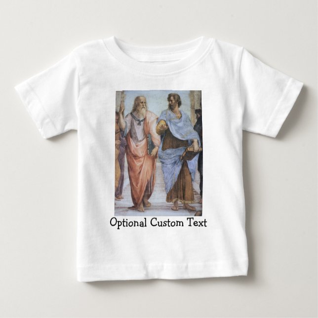 School of Athens (detail - Plato & Aristotle) Baby T-Shirt (Front)