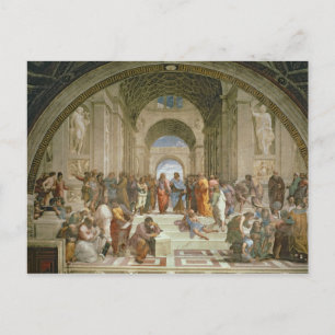 School of Athens, from the Stanza della Postcard