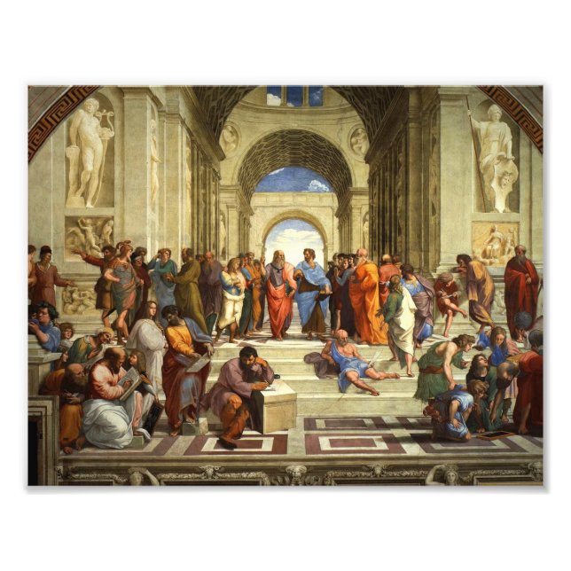 School Of Athens Painting Photo Print (Front)