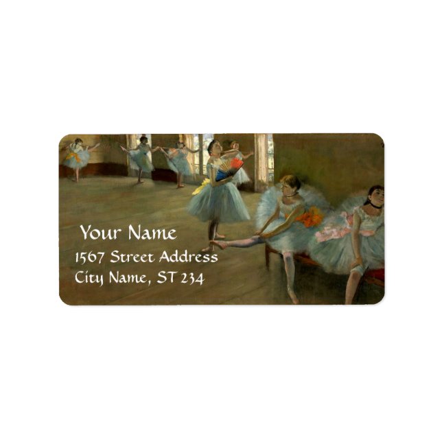 SCHOOL OF DANCE /BALLERINA BALLET DANCER IN BLUE LABEL (Front)