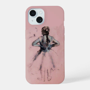 SCHOOL OF DANCE ,BALLERINA BALLET DANCER IN PINK iPhone 15 CASE