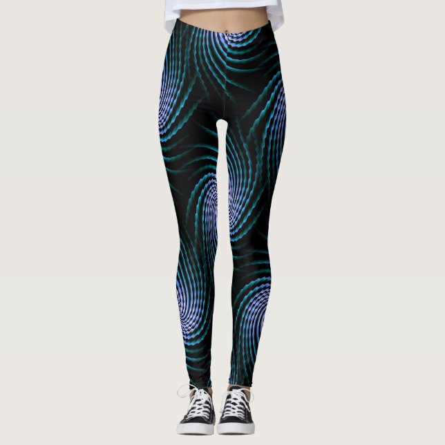 School of Jellyfish.... Leggings (Front)