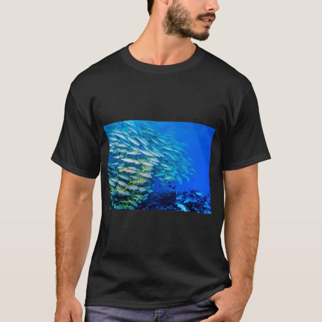 School of Tropical Fish T-Shirt (Front)