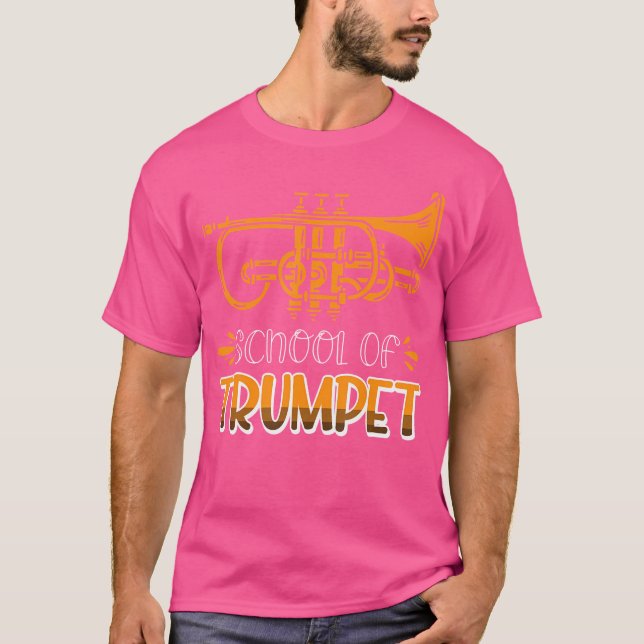 School Of Trumpet T-Shirt (Front)