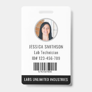School or Business Photo ID Badge