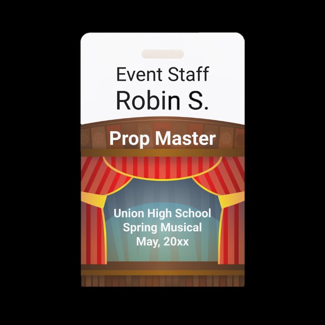 School or Community Musical ID Badge (Creator Uploaded)