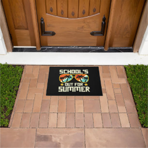 School Out For Summer Doormat