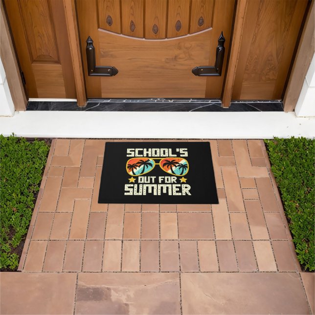 School Out For Summer Doormat (Outdoor)