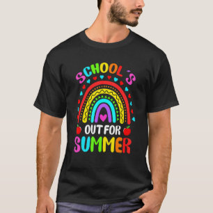 School Out For Summer Happy Last Day Of School Tea T-Shirt