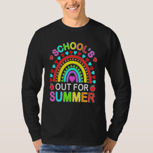 School Out For Summer Happy Last Day Of School Tea T-Shirt