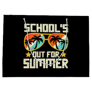 School Out For Summer Large Gift Bag